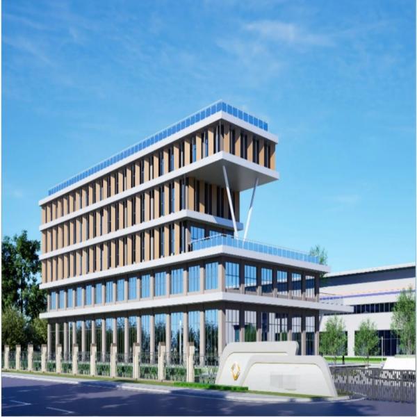 Commercial Steel Structure Office Building Modular Steel Frame Workshop