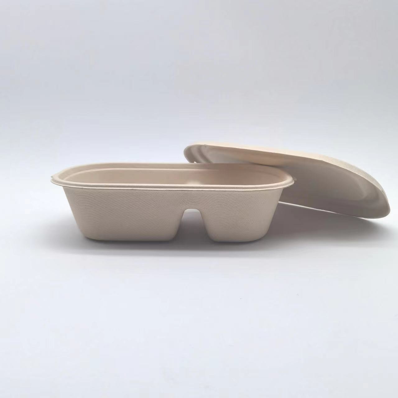 OEM Bagasse Salad Bowl Environmentally Friendly Disposable Food Containers