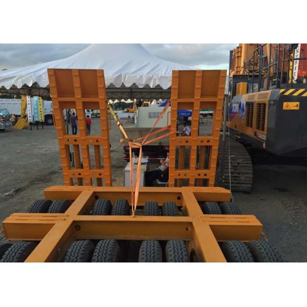 60 tons lowboy trailer with spring ramp