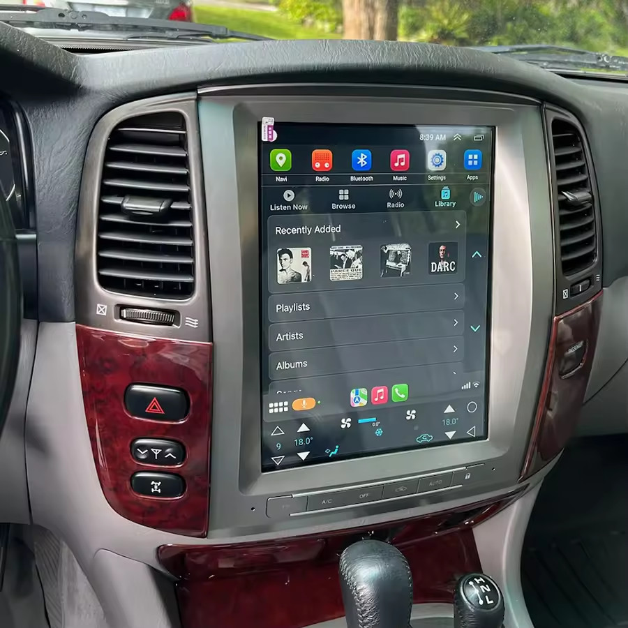 Android Car Multimedia 12.1 Inches For Toyota LC100 1992-2007 Car Video