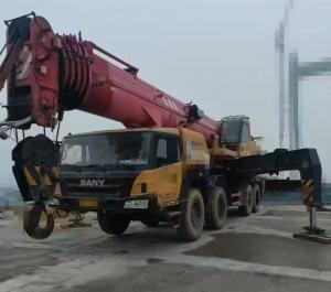 China 2018 Used Sany STC1000 Truck Crane with 18m Jib Length and 35tons Counterweight factory