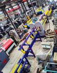 Double Blades Industrial Sawmill Equipment Wood Cutting Vertical Bandsaw Mills
