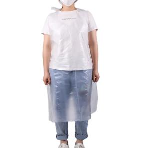 China High Quality Apron Medical Colored Disposable Plastic Apron For Hospital factory