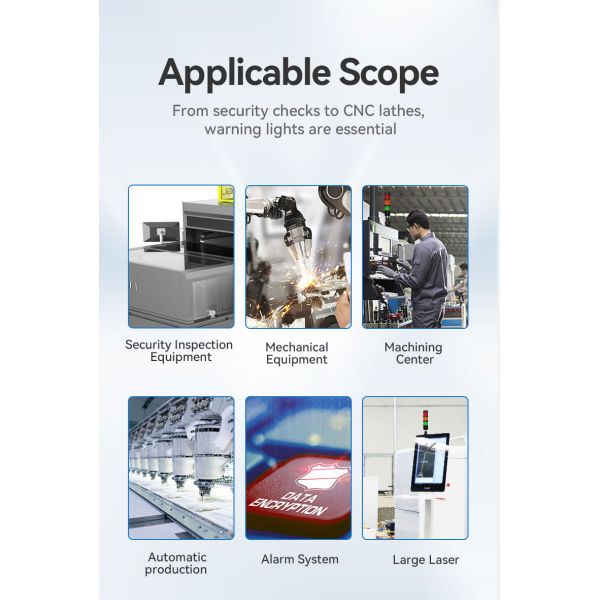 Customized Signal Tower Lamp Multi Colors IP50 Energy Conservation Corrosion Resistance