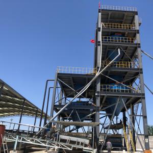 China Silica Sand Grinding Process Plant for Glass Grade Sand Washing and Classification on sale