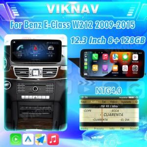 China Viknav 12.3Inch Android Car radio With Screen For Mercedes Benz E Class W212 2009-2015 GPS Navigation 2Din Player NTG4.0 factory
