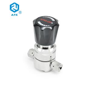 China High Purity Stainless Steel Pressure Regulator Vacuum Measuring Gauge factory