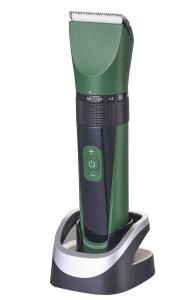 China Washable cordless pet trimmer dog clipper 5 speed control LCD display factory