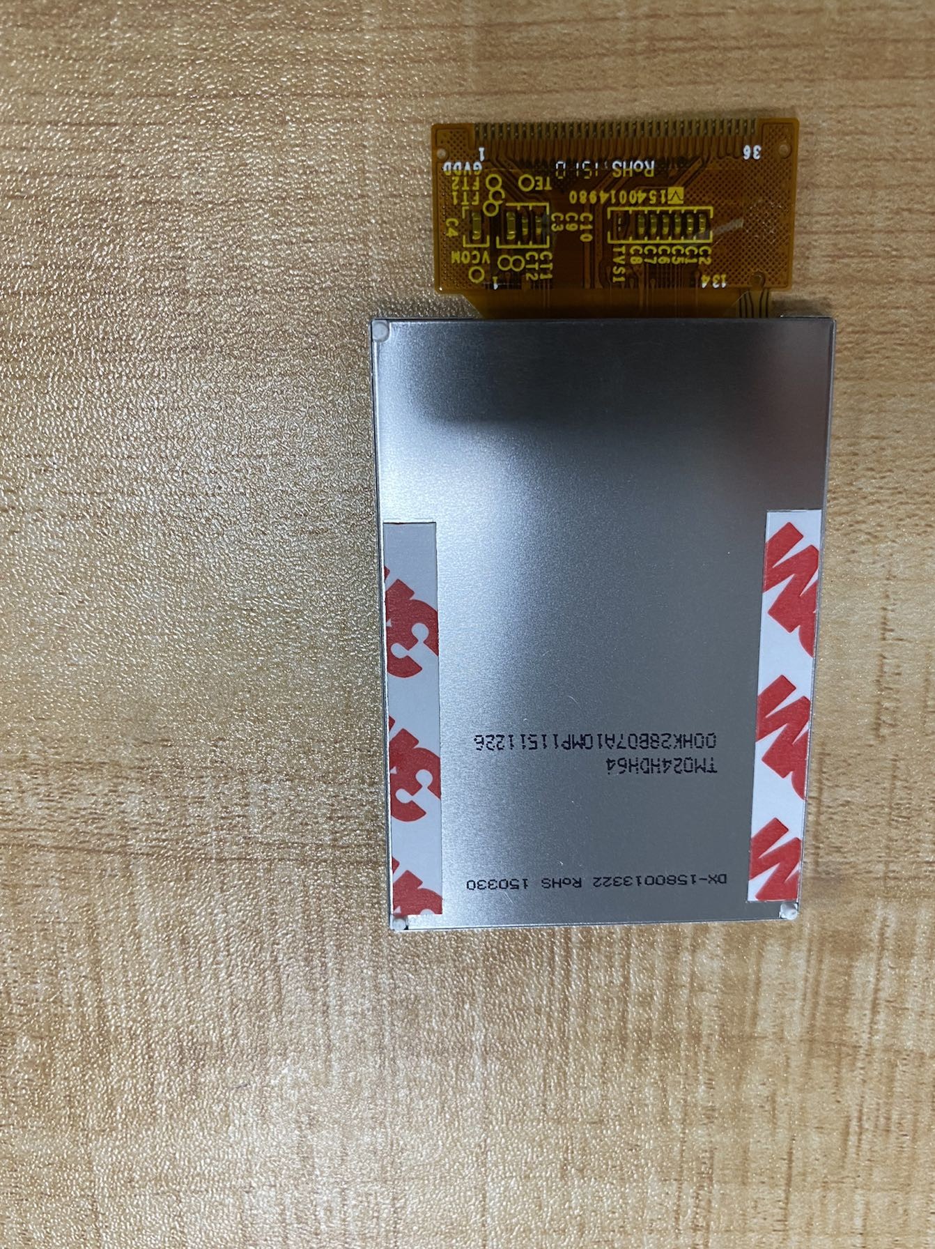 TM024HDH49 TIANMA 2.4" 240(RGB)×320 200 cd/m² INDUSTRIAL LCD DISPLAY