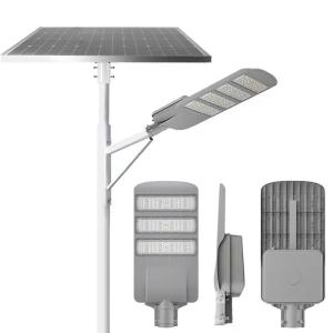 China 3 Years Warranty Aluminum Solar Street Light Polysilicon Panel IP65 Waterproof 50w 100w 150w 200w Split Led Solar Street factory