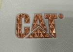 Promotional Silver Tpu Logo Raised Custom Pvc Patches No Minimum
