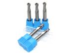 HRC50° High Efficient Aluminum Ball Nose Drill Bit Three Flute Ball Nose End