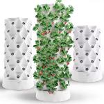 Indoor Vertical Growing Systems Soilless Culture Hydroponic Grow Towers For