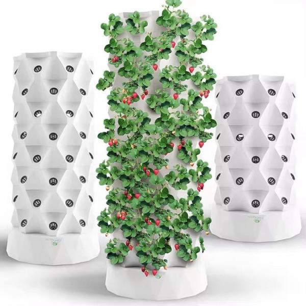 Indoor Vertical Growing Systems Soilless Culture Hydroponic Grow Towers For