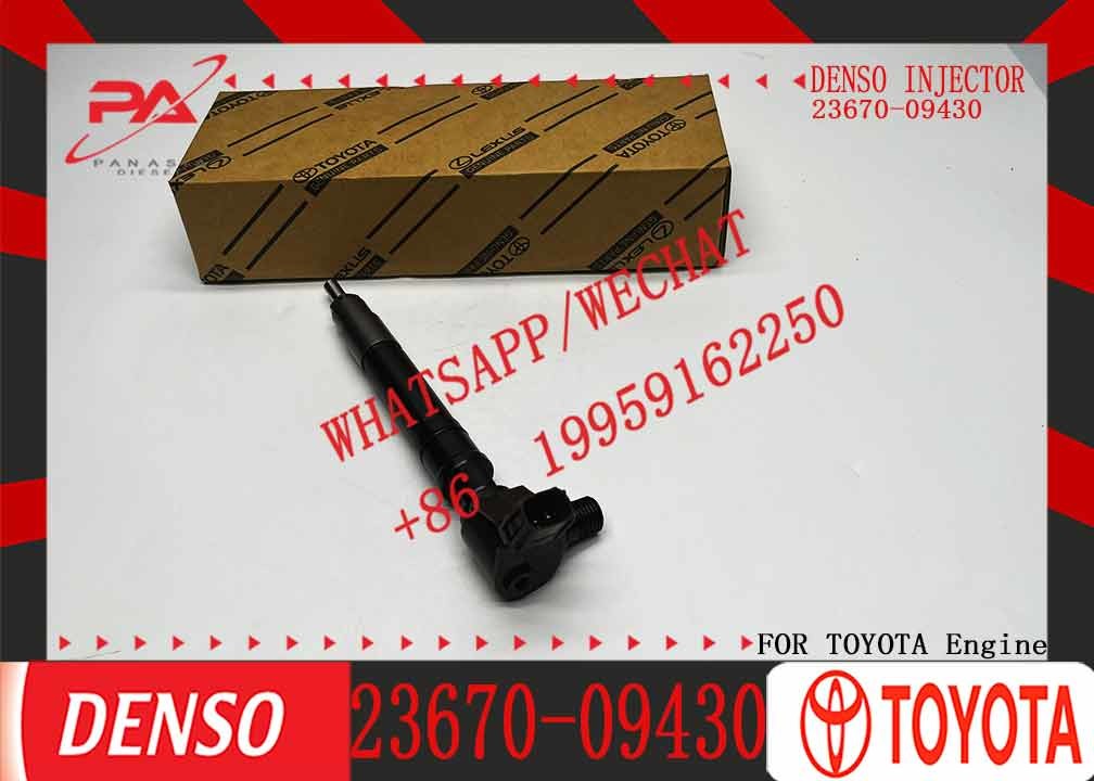 High Quality Fuel injector For Hilux Revo 2.4L 23670-0E020 23670-09430 295700-0560 236700E020(G4) 2367009430 2957000560
