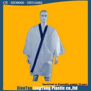 China Gown Style Disposable Spa Garments , Beauty Salon Disposables Anti Static factory
