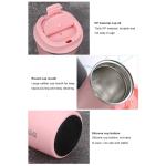 Spill Proof SS304 Vacuum Insulated Coffee Cup 380ML 510ML