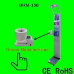 Coin Slot Bmi Weight Machine , Healthy Automatic Height And Weight Machine