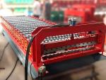 Color Steel Roof Panel Roll Forming Machine 18 Units Roll Forming Stations Use