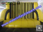 Velcro Wall Inflatable Sport Games , Children Inflatable Sticky Wall