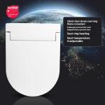 Soft Close Smart PP Toilet Seat Cover Remote Control Knob Control