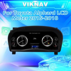 China Toyota Alphard 2015-2018 Electronic Gauge Cluster LCD Speedometer Instrument factory