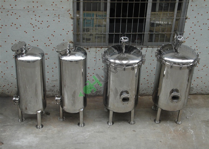 Stainless Steel Bag Filter Housing , Multi Bag Or Basket Type Ss Bag Filter Housing