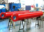 Alloy steel Industrial Hydraulic Cylinder Telescopic Piston Double Acting Dam