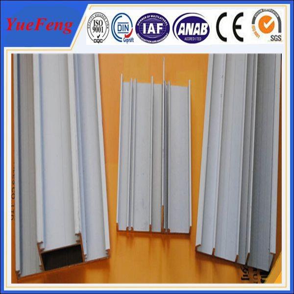 China 6061 T6 powder coating finish aluminum slatwall panel,Custom aluminum profile for pergolas factory