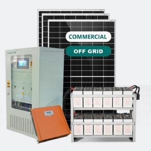 China 380VAC 51.2Vdc Off Grid Solar System With 10-20 KWh Output Power Range factory