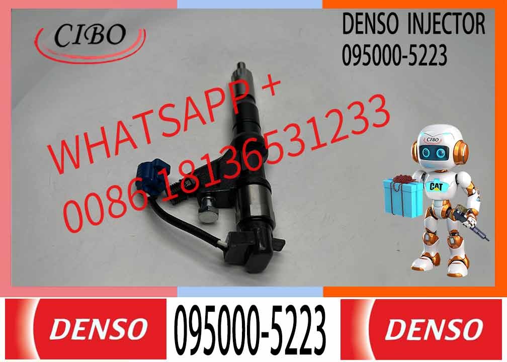 Fuel Injector 095000-5223 095000-5224 095000-5225 095000-5226 For P13C E13C 12.9L Engine