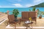 Attractive Design Modern Sofa Set Furniture Luxury Teak Wood Outdoor Patio