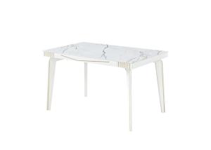 China ISO14001 Minimalist Marbled Stone Slate Dining Table factory