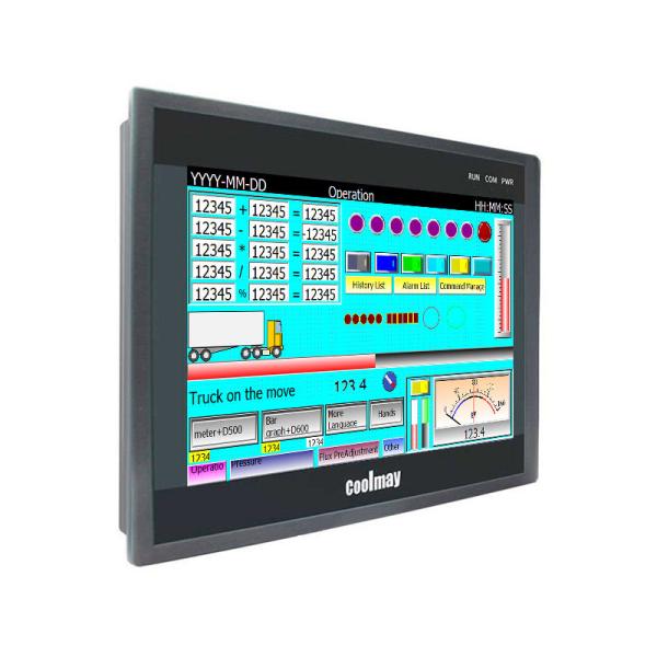 China 1024x600 Pixels HMI PLC All In One 10.1" TFT Touch Screen HMI With PLC factory