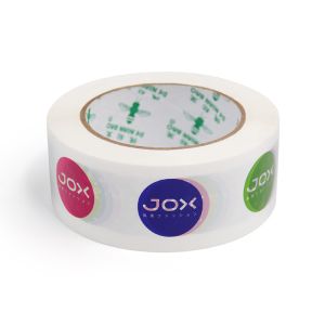 Logo Text Graphics Custom Printed Duct Tape BOPP Film Printed Tape Roll