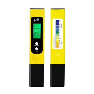 China Yellow LCD Digital PH Pen Water Tester Pocket Portable PH Meter Tester for Water factory
