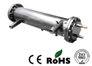 China SS316L Shell and Tube Stainless Steel Evaporator , Water Cooled Tube Heat Exchanger factory
