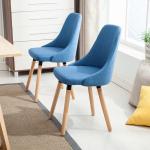 Solid No Folding Hotel Fabric Beetle Dining Chair