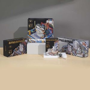 Premium Design Recyclable Paper Custom Electronics Gift Box with Hang Bag