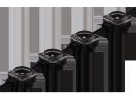 Outdoor RGBW SMD 3535 Point Light LED Waterproof Customized IP67 0.3W 5V 25mm