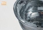 Creative Silver Mirrored Mosaic Fiberglass Flower Bowls Indoor Decor