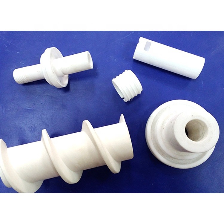 High Hardness Chemical Inertness Ceramic Tube Fitting Components