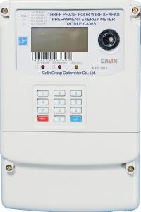 China Multi - Rate Power Three Phase Energy Meters Keypad Digital Electricity Meter factory