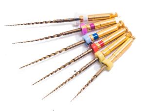 China Super Root Canal Dorit Endo File Instruments Rotary Endodontic Motor Gold Heat Activation factory