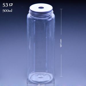 China 20mm 24mm 28mm Empty Plastic Juice Bottles With Lids on sale