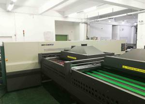 China Corrugated Box Industrial Digital Printing Machine CMYK Color With Varnish Coating factory