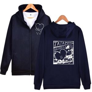 China black Breathable 100% Cotton Blank Zip Up Hoodies Plus Size Anti Shrink factory