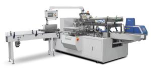 China HMI PLC Tissue Box Packing Facial Tissue Machine 0-100 Boxes/Min factory