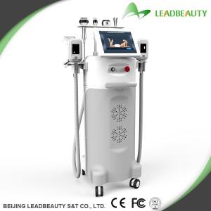 China 5 handles cryolipolysis rf cavitation body slimming machine factory