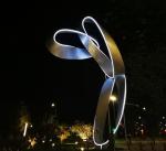 Stainless Steel Large Metal Art Sculptures , Outdoor Metal Sculpture